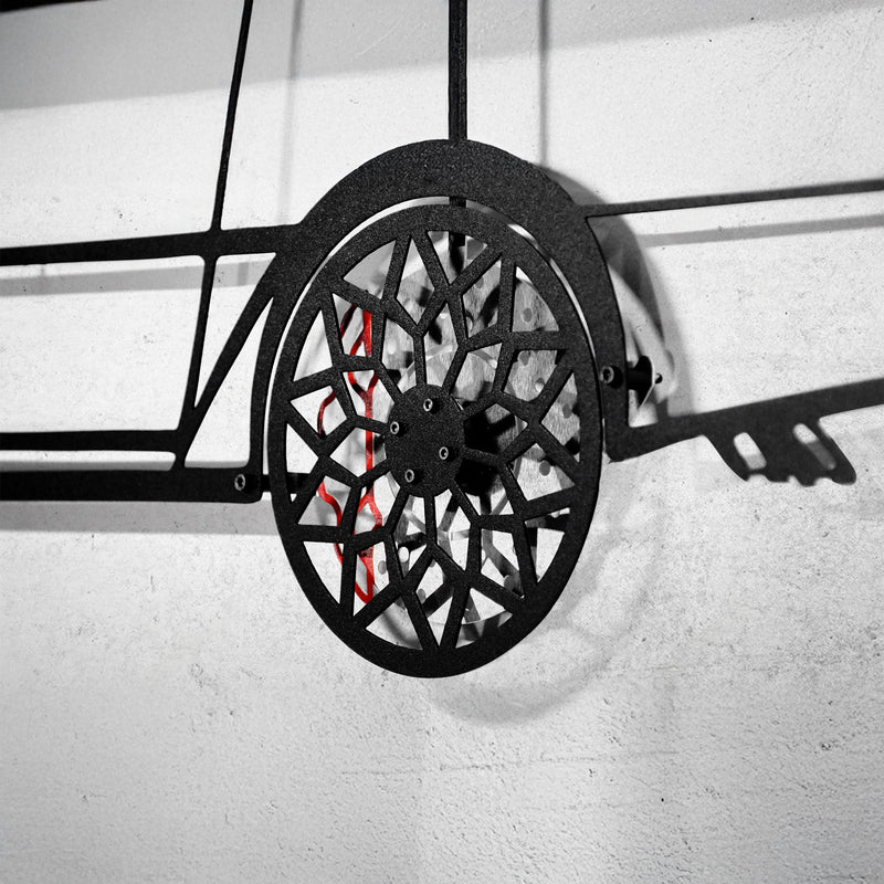 1979 Pontiac Trans Am Metal Wall Art – Spinning Wheel Edition-KAFMEKA001