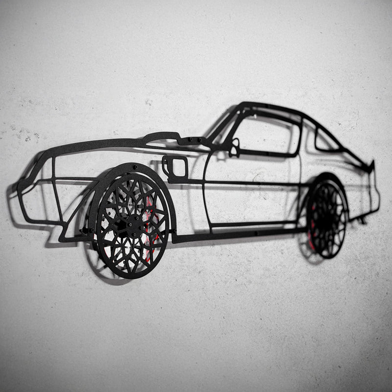 1979 Pontiac Trans Am Metal Wall Art – Spinning Wheel Edition-KAFMEKA001