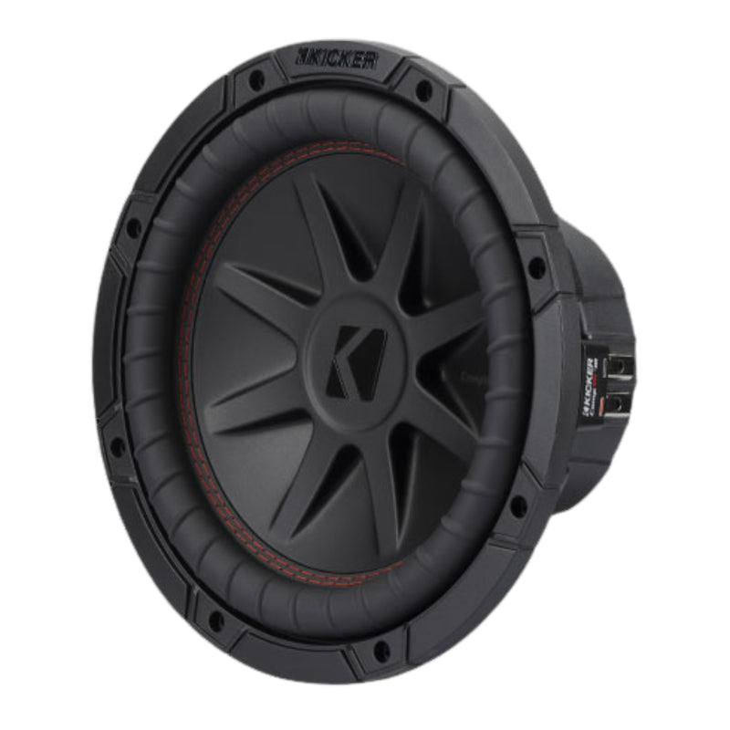 Kicker CompVR Series 10" Dual 2 Ohm voice Coil Car Subwoofer 750W Peak 52CVR102