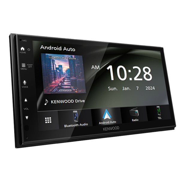 Kenwood 6.8" Bluetooth Multimedia Digital Receiver w/Apple Carplay& Android Auto