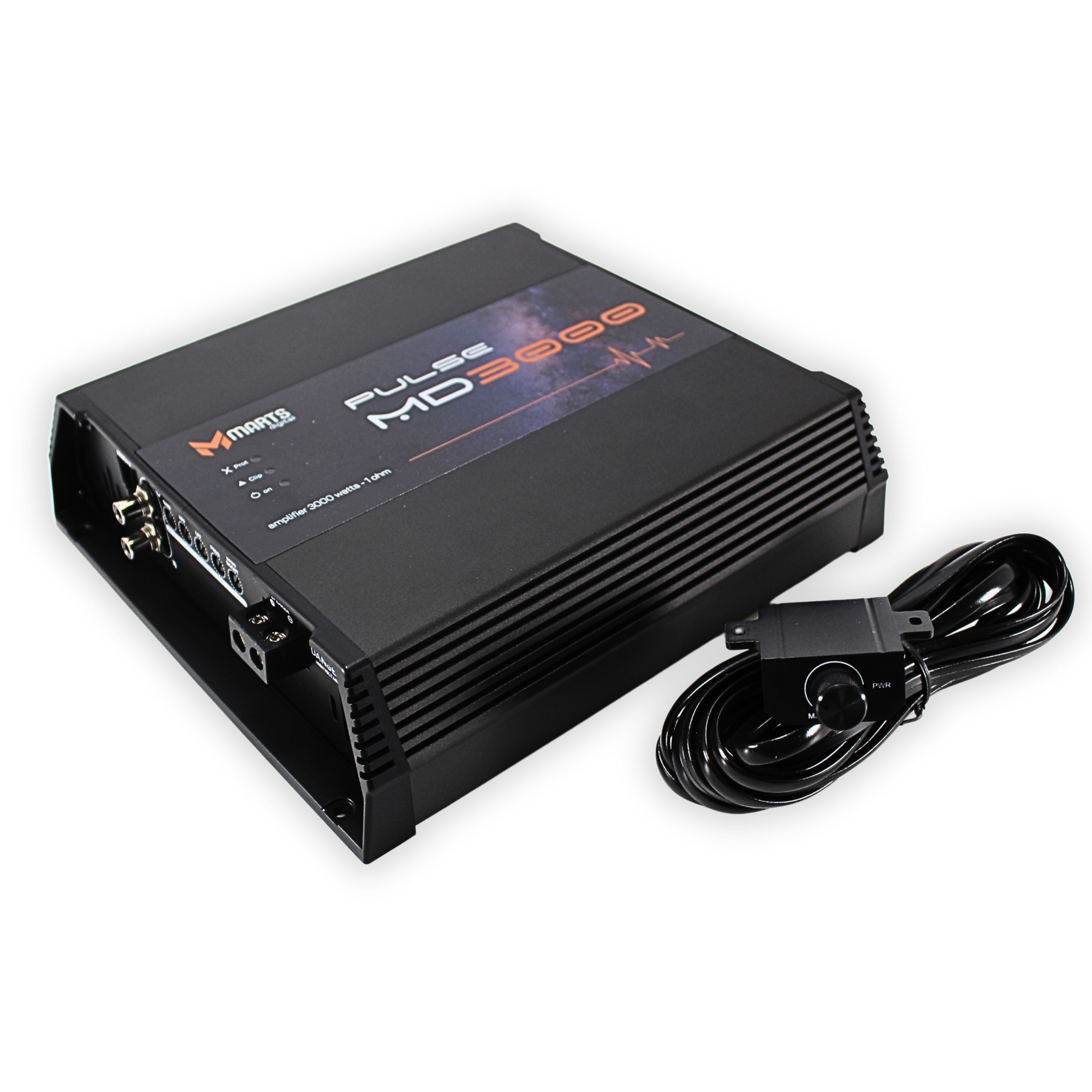 MD-3000 FullRange Monoblock Amplifier 3000 Watt RMS 1-Ohm Stable