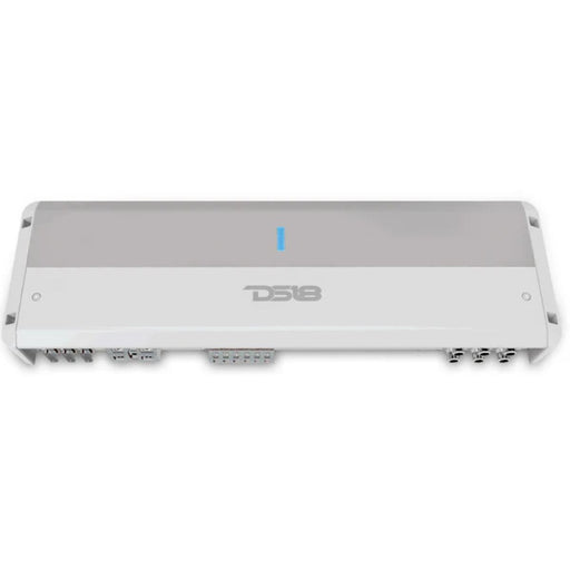 Top front view f NXL-M6 Class D 6-Channel Marine/Powersports Amplifier 150W RMS @ 4 Ohm