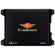 Feel the power of the Q6001D 600W RMS Monoblock Amplifier. High-efficiency Class D design for clean, deep bass. Front Facing Amplifier View