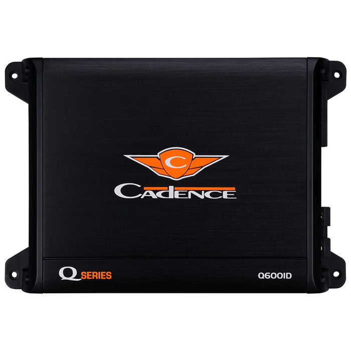 Feel the power of the Q6001D 600W RMS Monoblock Amplifier. High-efficiency Class D design for clean, deep bass. Front Facing Amplifier View