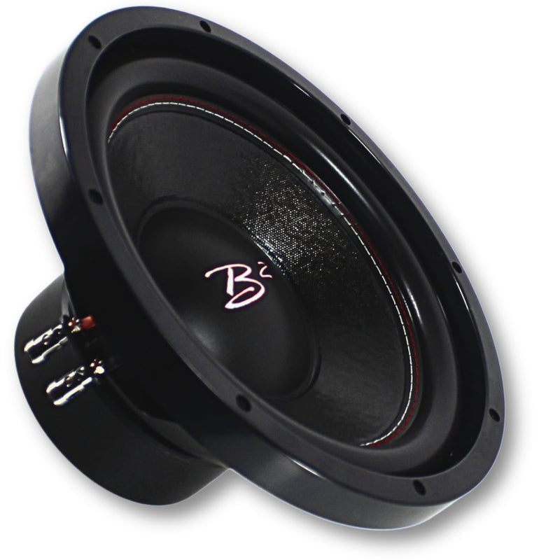 Front side view of RAVE12-D4 | 12" Dual 4-Ohm 500W RMS Subwoofer for Budget Bass Builds