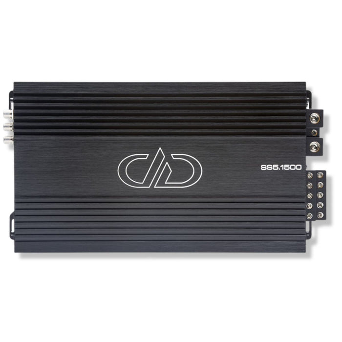 Front View of SS5.1500 | 5-Channel 2700W Class D Amp for Full-Range Audio Systems