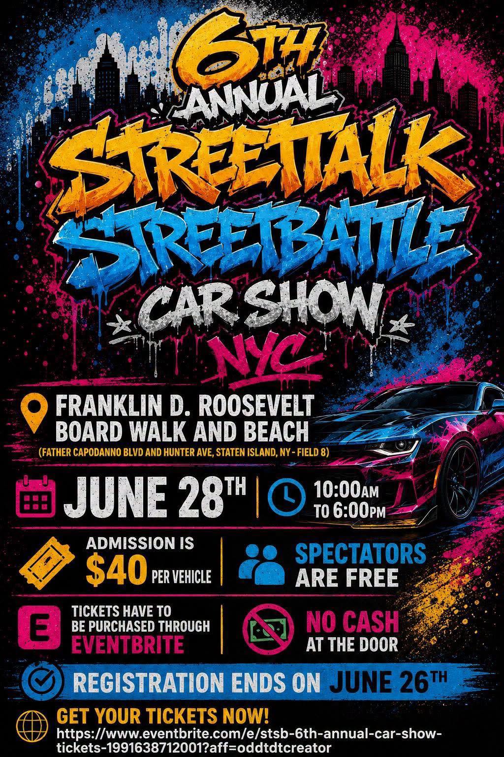 Street Talk/Street Battle 6TH ANNUAL CAR SHOW