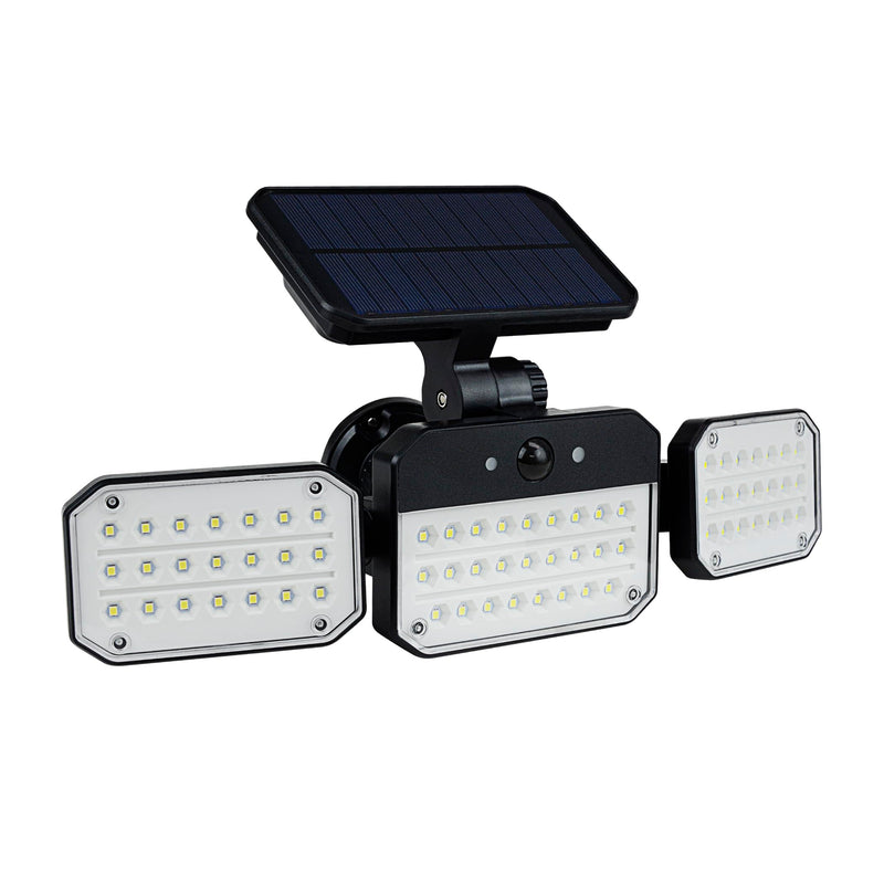 Solar LED Motion Flood Light | EL-OSL300 300LM Outdoor by Ludger Front side view