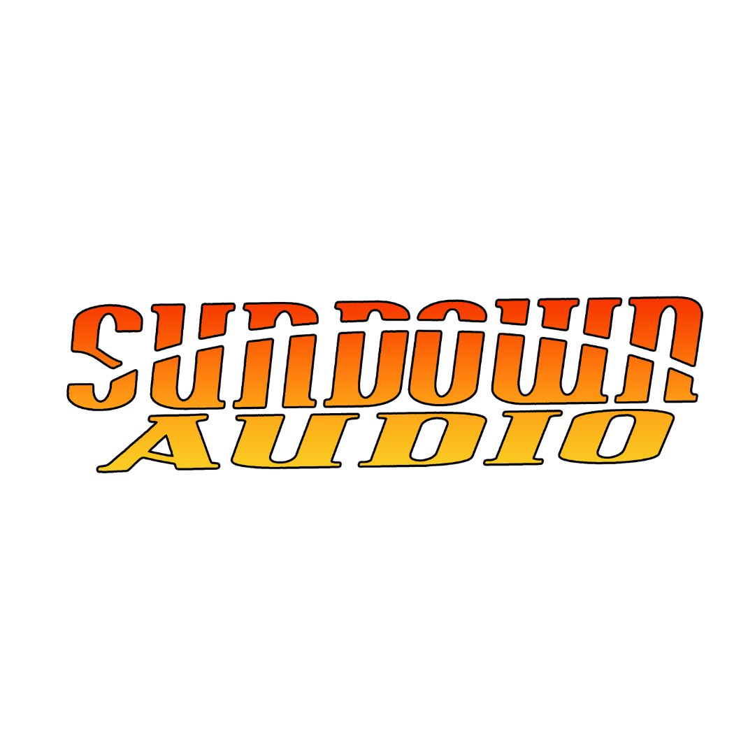 Sundown Audio brand logo on a white background