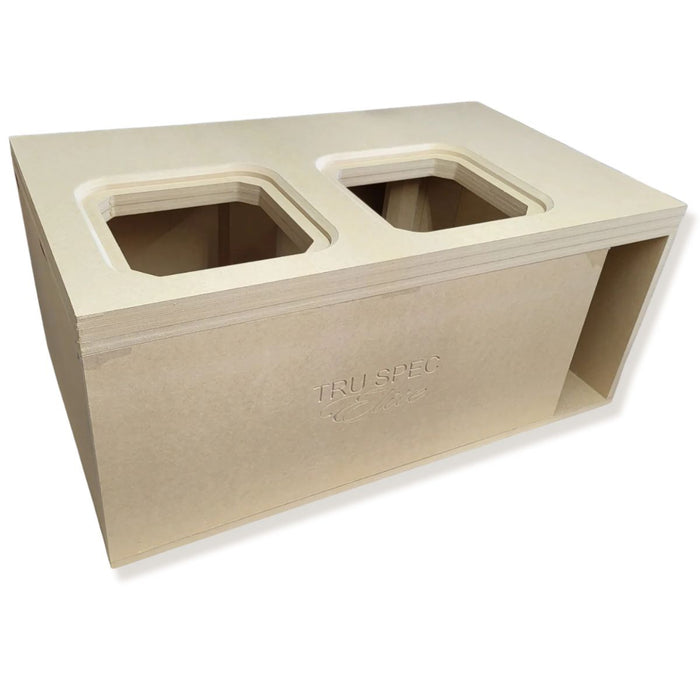 TRU SPEC Elite Dual Kicker SoloX L7X 12" Prefab MDF Ported Subwoofer Enclosure