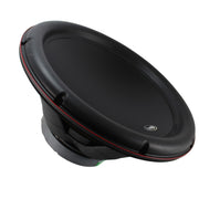 Side view of the TS-CAR15 subwoofer highlighting mounting depth and frame design.
