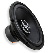 Side angle of the AP-TS-PP2-12 passive radiator highlighting cone depth and rubber surround.