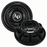 view of front and bottom from a side angle of TXX-FA1000 | 10" 600W Max Dual Voice Coil 4-Ohm Shallow Mount Subwoofer