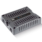 Top front view of VIKING-8002 car audio amplifier – high-performance, clean design, available at Big Jeff Audio.