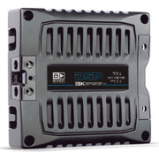 top  view of DSP-BASS-3K1 car audio amplifier – high-performance, clean design, available at Big Jeff Audio.