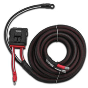 Pre loomed 4 GA OFC power and ground kit for 4 door UTVs with waterproof fuse holder and plug and play DS18 amp connections. Cable Connector Image