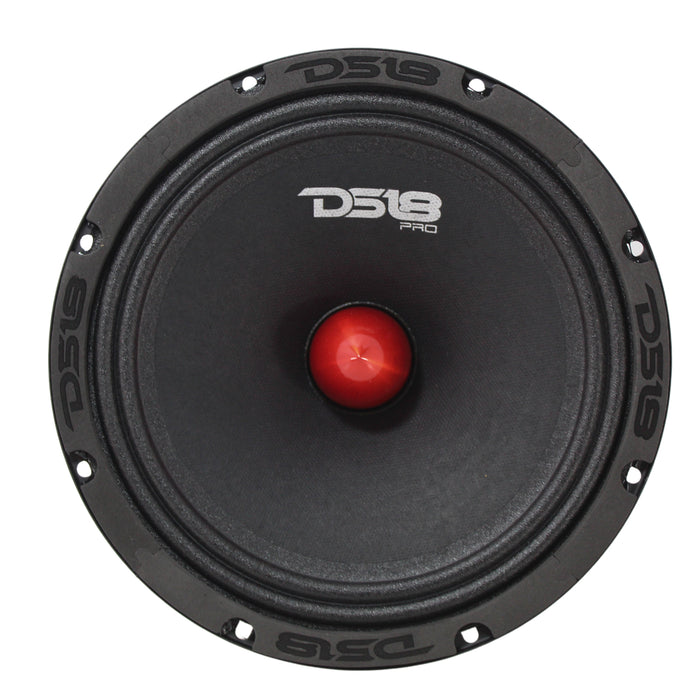 DS18 Pro 8" 580W MAX 4-Ohm Mid Range Loud Speaker With Bullet PRO-GM8.4B