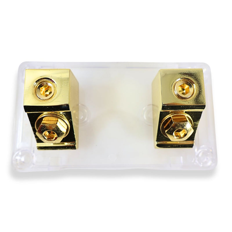 Audiopipe Heavy Duty ANL Fuse Block 0 to 4 AWG 500A Capacity CQ-1111