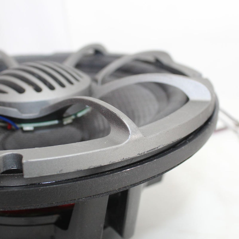 8" Coaxial 250W RMS 4-Ohm 2-Way Marine Speakers w/ LED Lights Audiopipe OPEN BOX