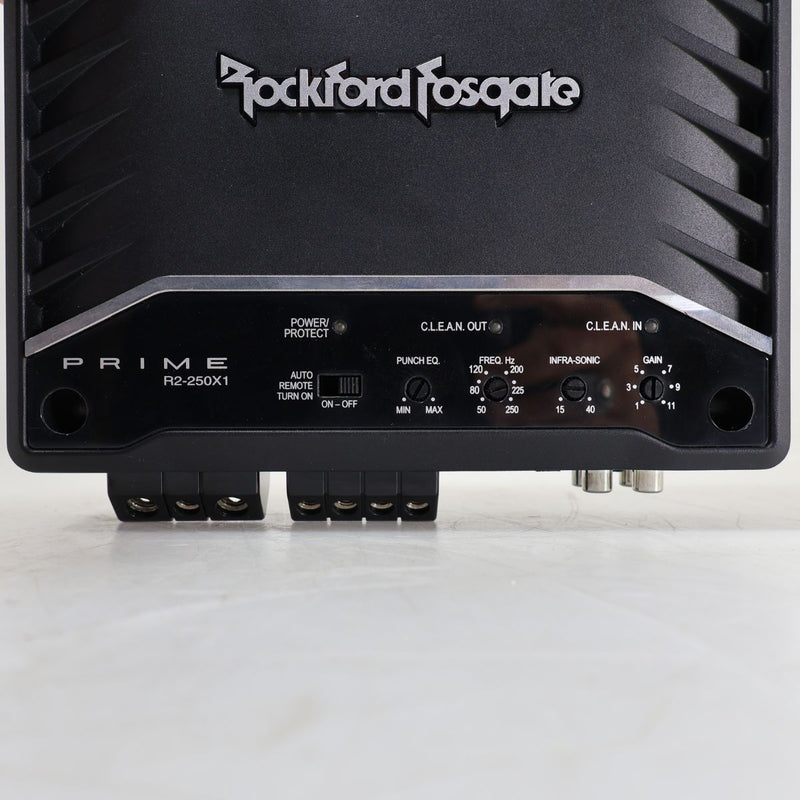 Rockford Fosgate Prime 250W Class-D Mono Subwoofer Amplifier R2-250X1 REFURBISHED