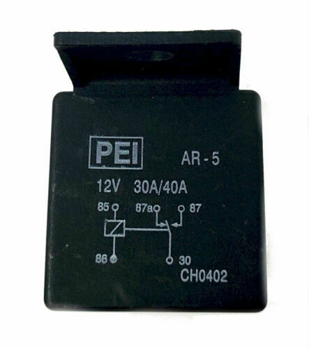 10x Carro 12 V 12 Volts Dc 40a Amp Relé Arnês Soquete 5 | Parcelamento - Foto 3