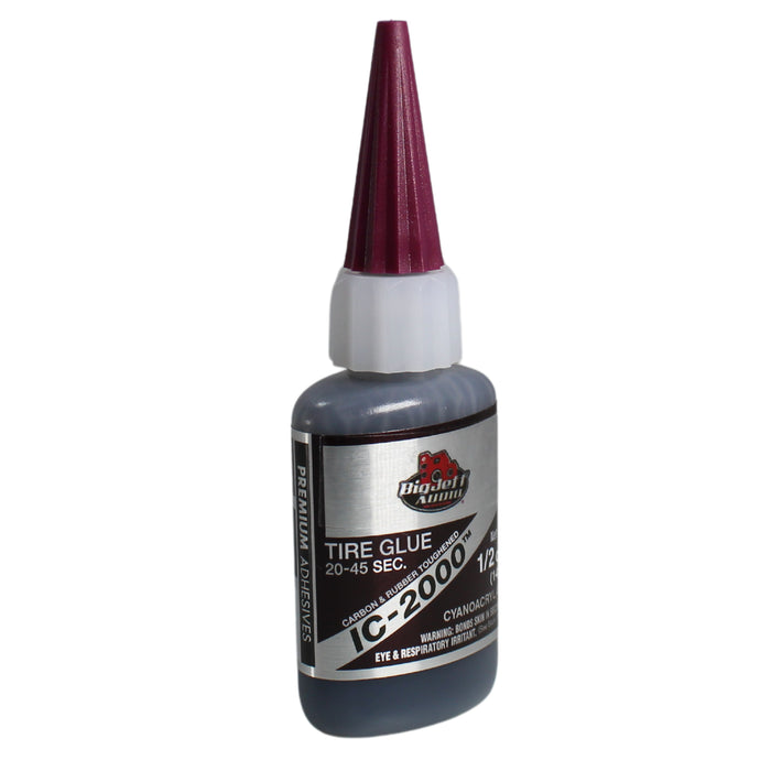 Big Jeff Audio 20-45 Sec 1/2-1 oz Rubber-Toughened Cyanoacrylate Adhesive Black