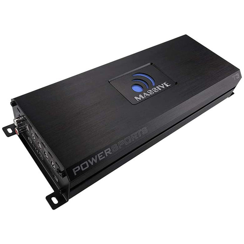 Massive Audio Trident T3 Monoblock 2.8K Watt 1-Ohm Stable Marine Amplifier