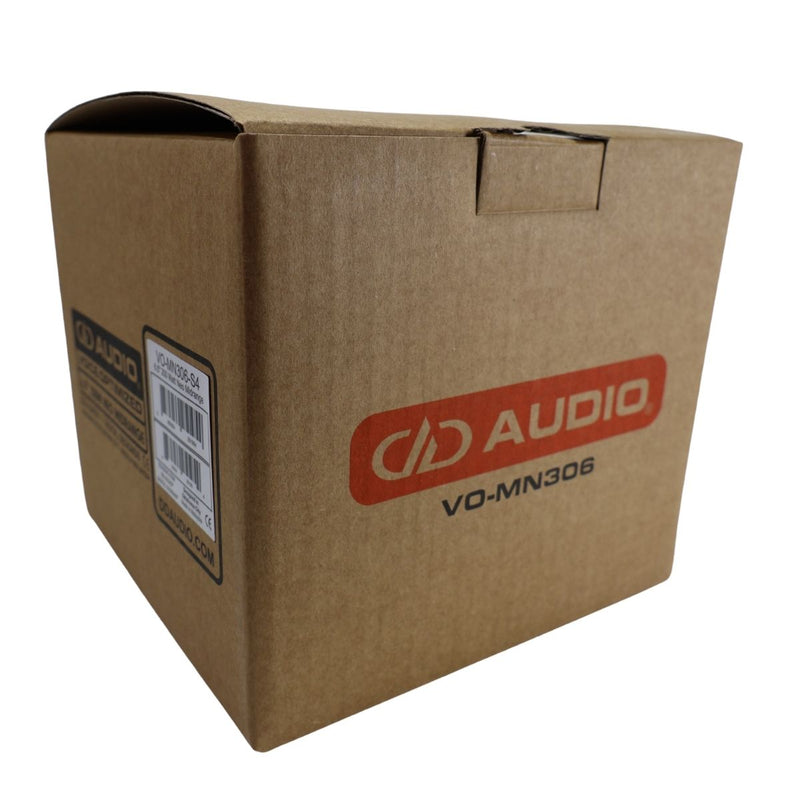 DD Audio VO-MN306-S4 6.5" Neo Midrange Speakers 200W RMS 4 Ohm Motorcycle Pair