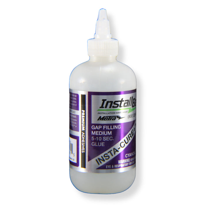 Insta-Cure Gap Filling Medium 8oz Glue Quick-Setting Adhesive Versatile Bonding