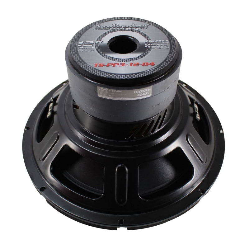 Audiopipe 12" 600W D4 Subwoofer + 800W 2-Ohm Class D Mono Amp Combo
