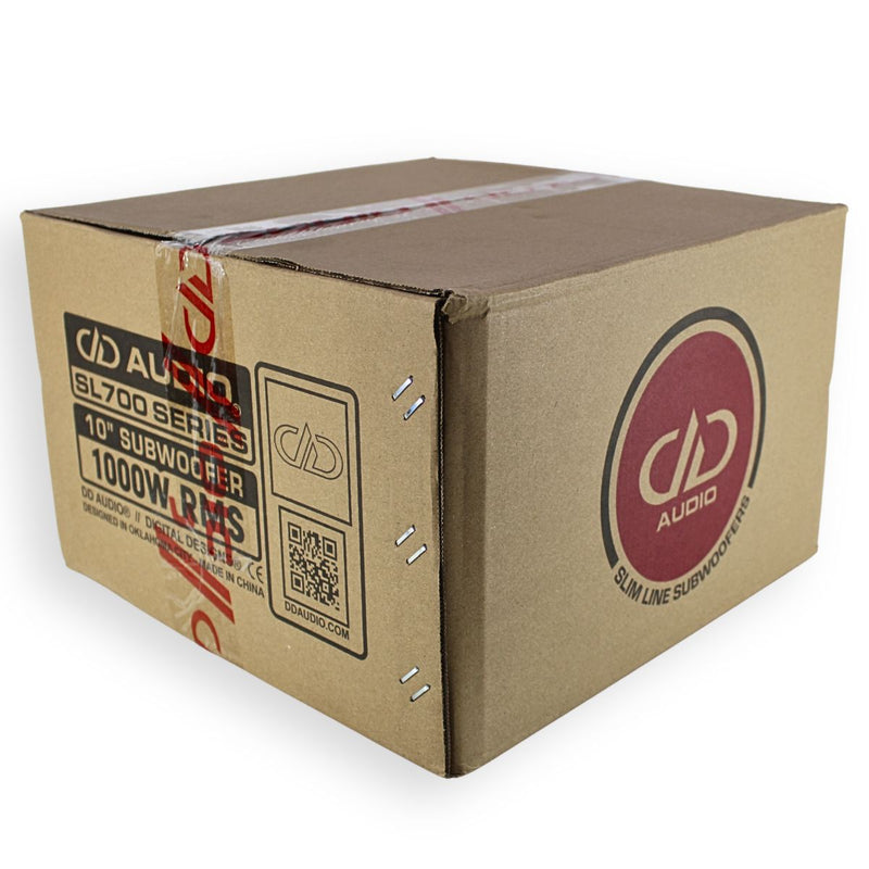 DD Audio SL710 10" 1000W RMS Dual 2 Ohm 3" VC Car Audio Subwoofer