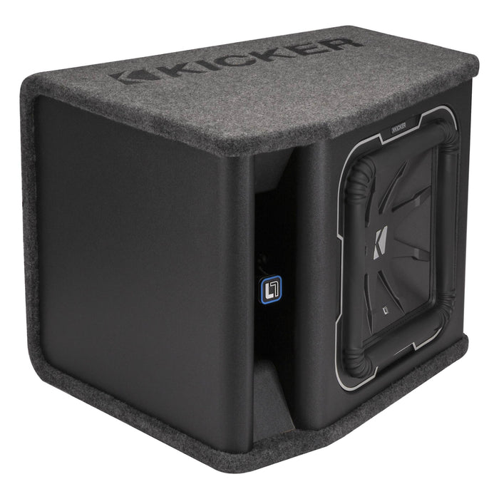 Kicker 41VL7122 Q-Class L7 12'' 900W RMS 2-Ohm Vented Subwoofer Enclosure