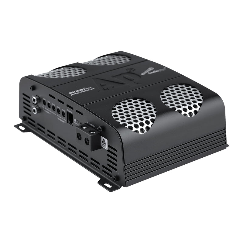 Audiopipe APHF-1500D-H1 1500 Watt Full Range Class D 1-Ohm Monoblock Amplifier