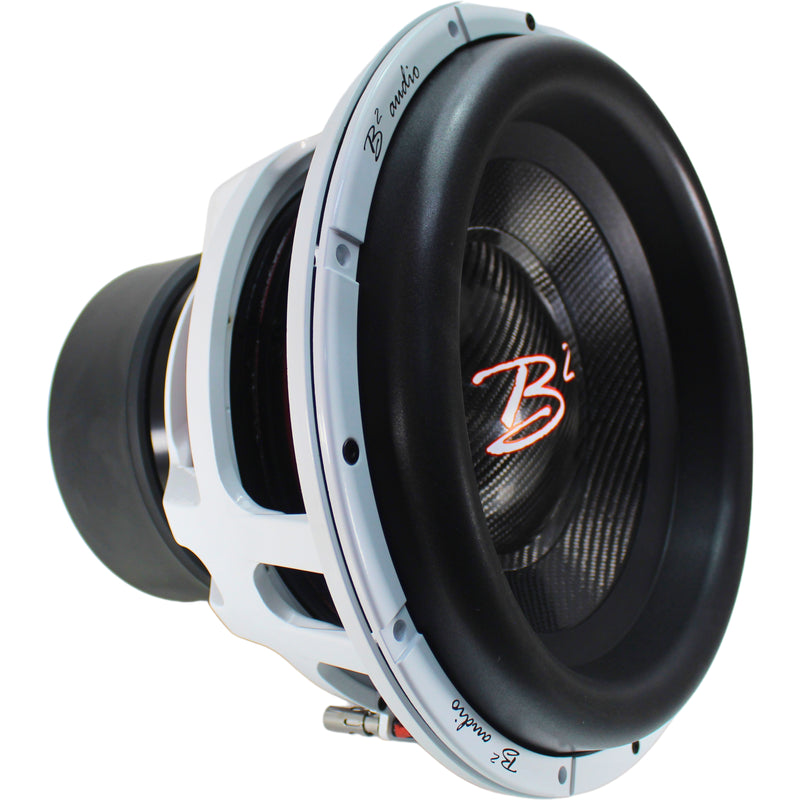 B2 Audio 15" 3500W RMS 1-Ohm 3" DVC Subwoofer RAGEXL V2 Series