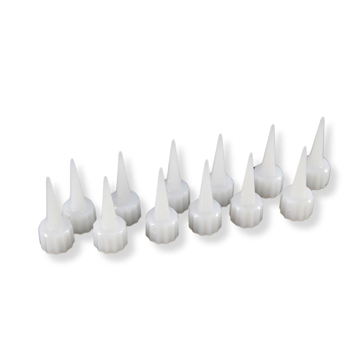 .5 - 1 oz Applicator Top Caps for CA Adhesive Bottles  12 Pack Metra YORKER2