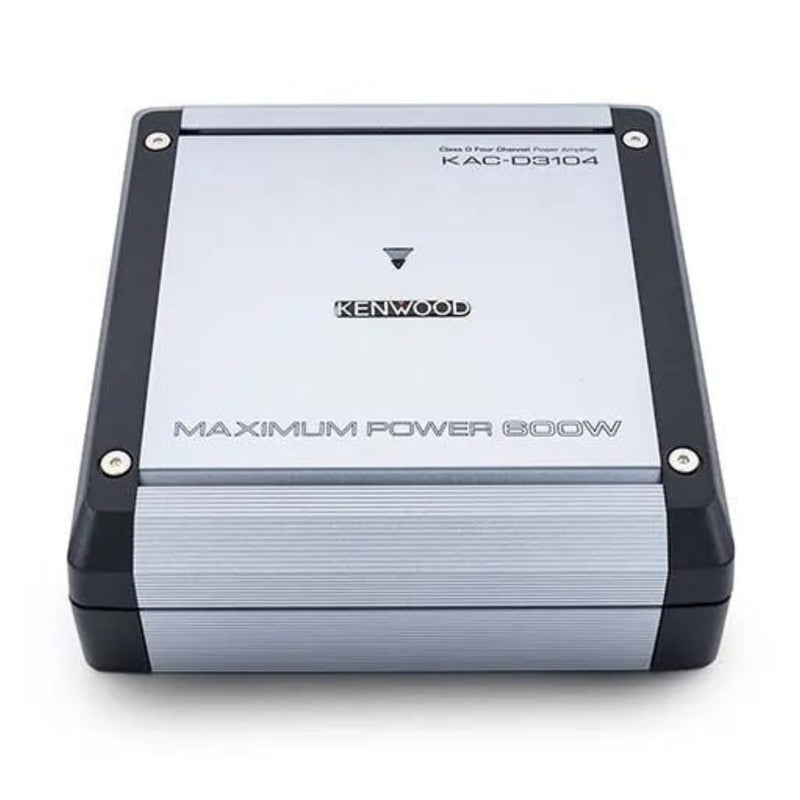 Kenwood Class D 4 Channel 2 ohm Load Capability 600 Watts Power Amplifier