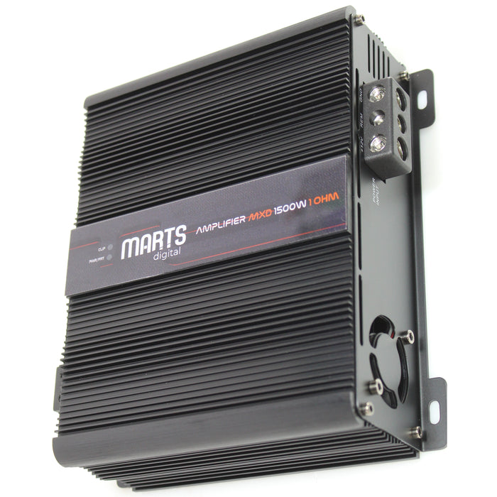 Marts Digital MXD Series Monoblock 1.5K 1 Ohm Full Range Amplifier MXD-1500-1-V2