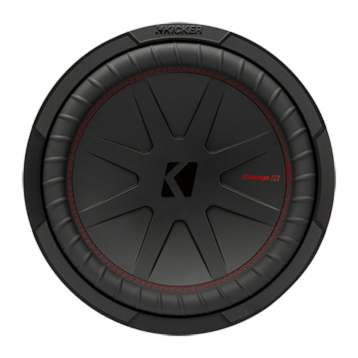 Kicker 15" 4 Ohm 1600W Peak CompR Pro Car Audio Subwoofer Black 48CWR154