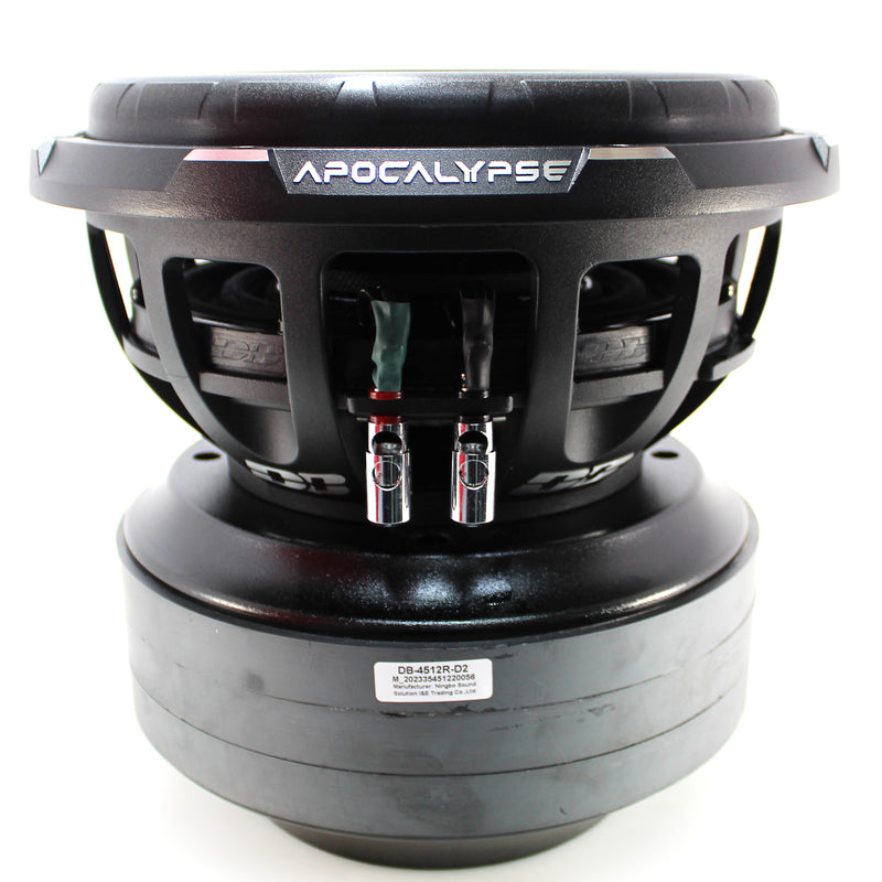 Deaf Bonce 12" Car Audio Subwoofer 9000W Dual 1 Ohm VC Apocalypse