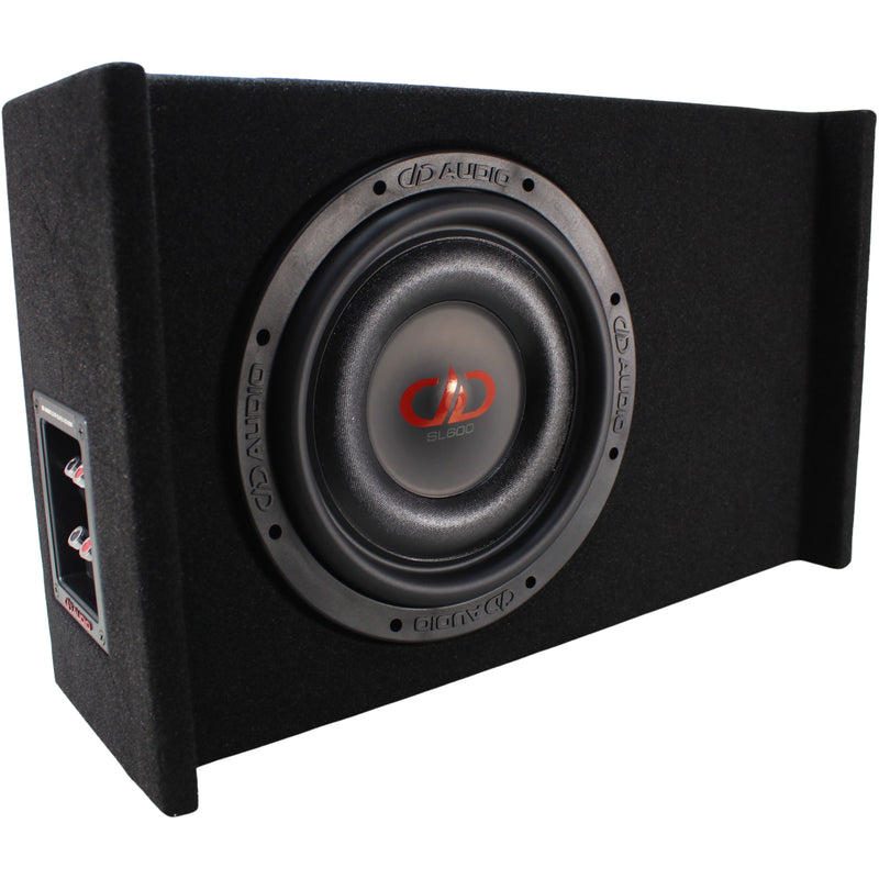 DD Audio SL600 Series 10" 600W RMS S1-Ohm Slim Down Firing Enclosure