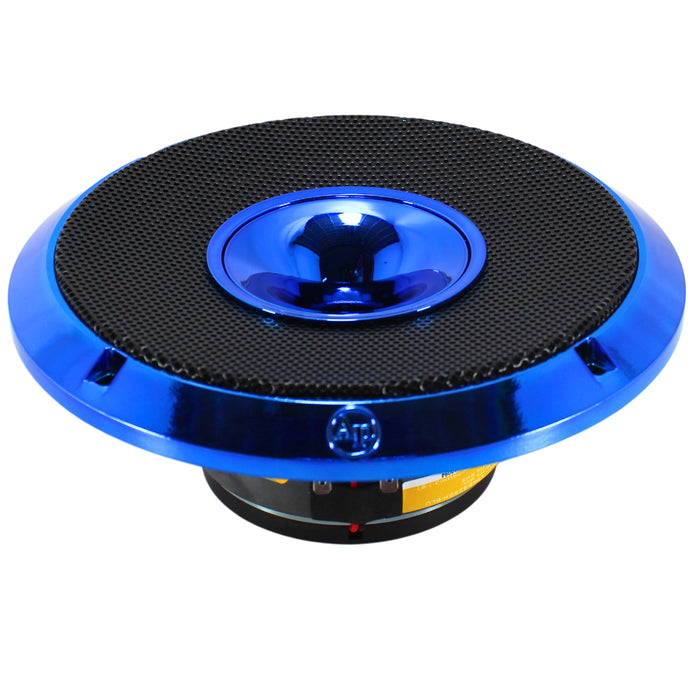 Audiopipe 8" 200W RMS 4 Ohm Blue Eye Candy Compression Horn Midrange Coaxspeaker