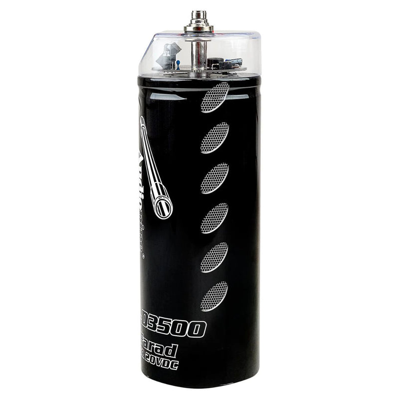 Audiopipe 3.5 Farad Capacitor w/ Digital Display & Status Indicator ACAP-D3500