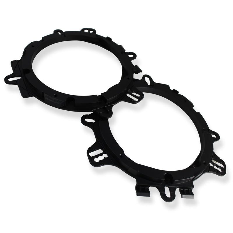 6" Universal 1/2" Car Audio Speaker Adapter Rings for Mounting Audiopipe