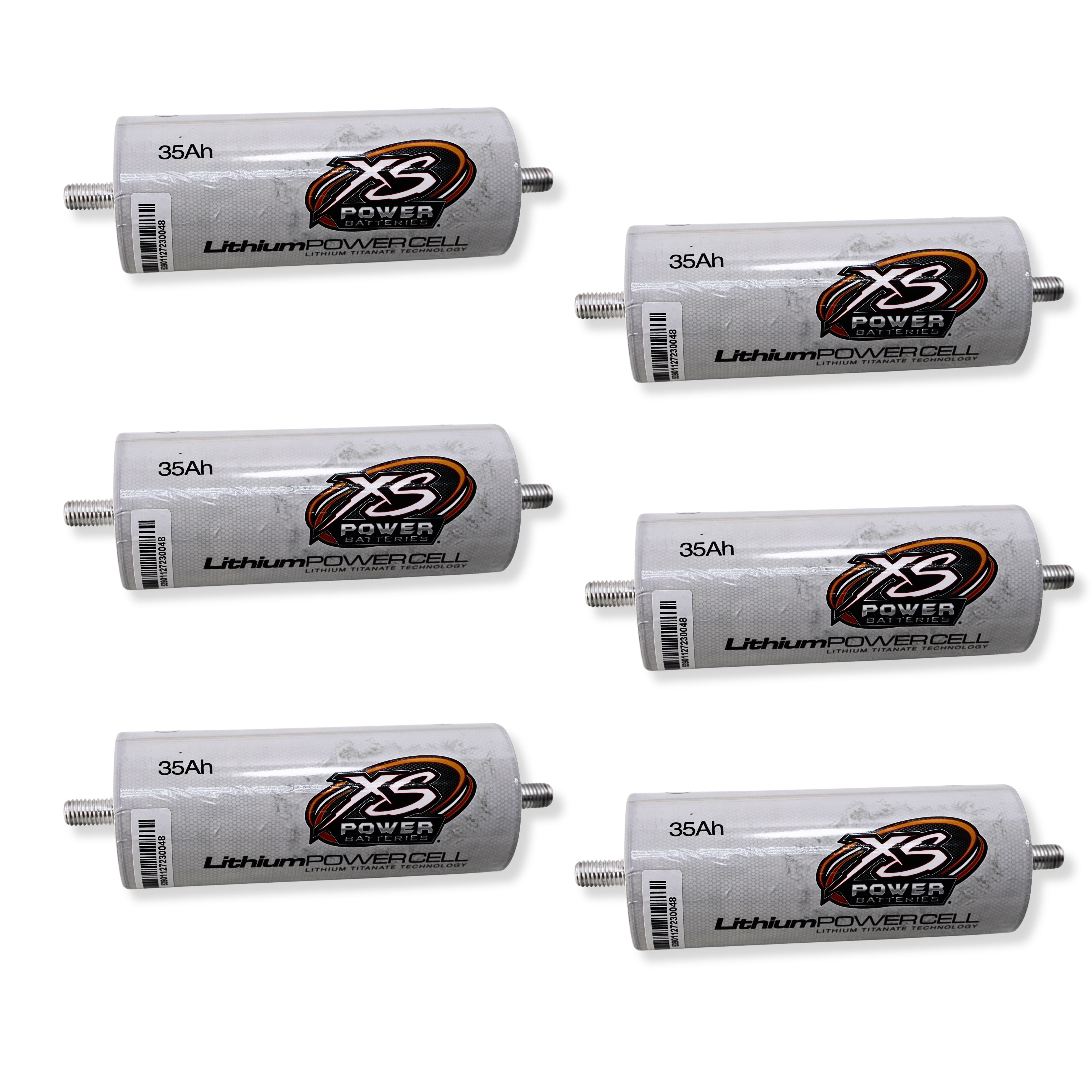 XS Power 6 Pack Kit 35AH Lithium Cells 2.3v Lithium Titanate Oxide