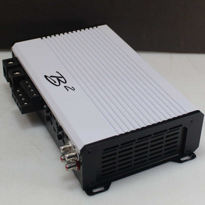 RAGE Series 1.2K 4-Channel 1200 Watt 2-Ohm Full Range Class D Amplifier OPEN BOX