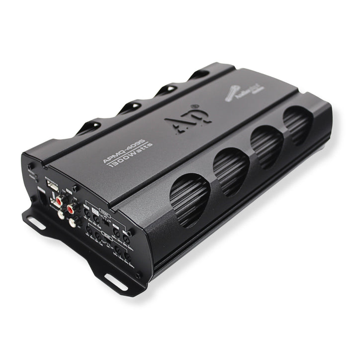 1300 Watts 1-Ohm 4 Channel Class D Mini Amplifier Audiopipe APMQ-4095