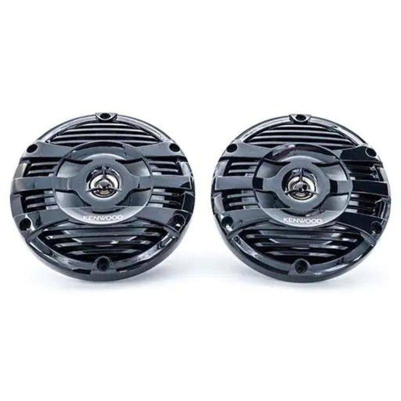 Kenwood 4 Channel 600W Bluetooth Amplifier W/ Pair of 6.5' Marine Speakers