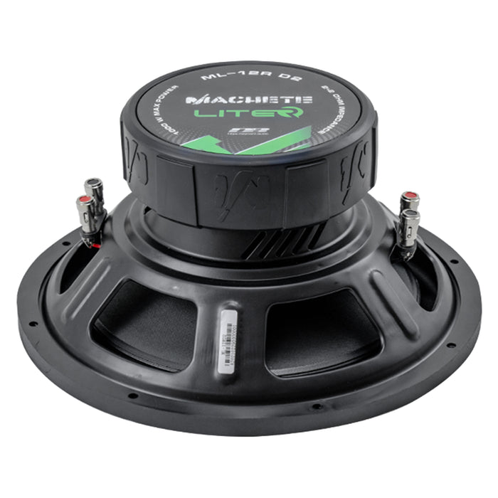 12" 500W RMS 2-Ohm Dual Voice Coil Machete Subwoofer Deaf Bonce ML-12R-D2