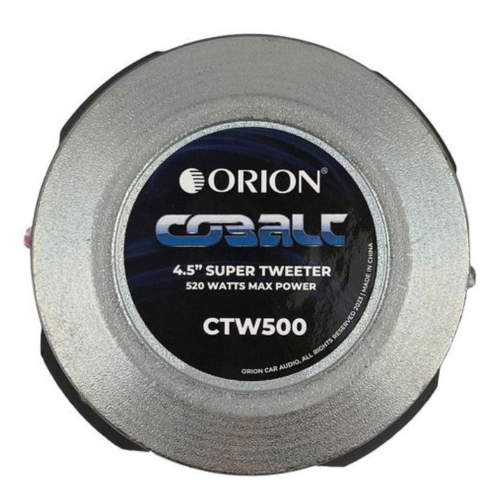 4.5" 130 Watt RMS 4-Ohm Pro Car Audio Bullet Tweeter Orion Cobalt Series