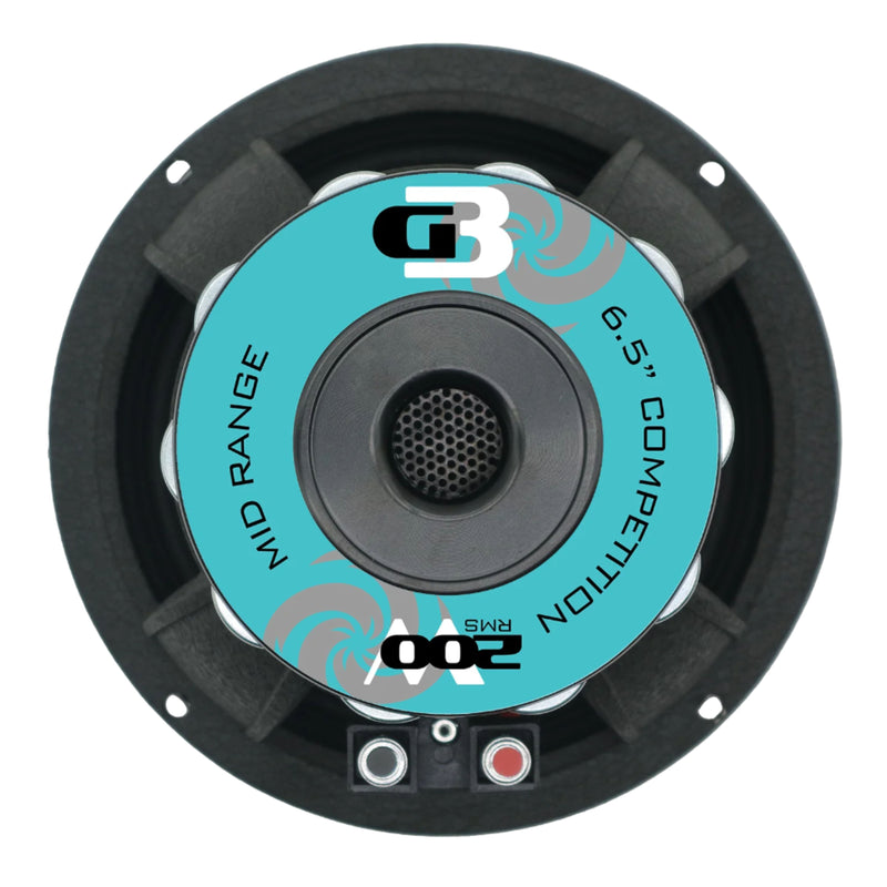 Galeforce G3 6.5" 200 W RMS 8 Ohm Neodymium Competition Midrange Speaker G365-8